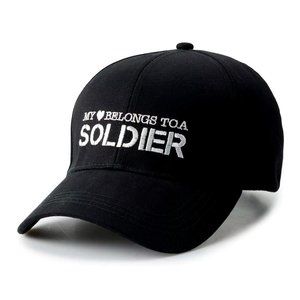 NEW Sonoma "My Heart Belongs to a Soldier" Baseball Cap NWT